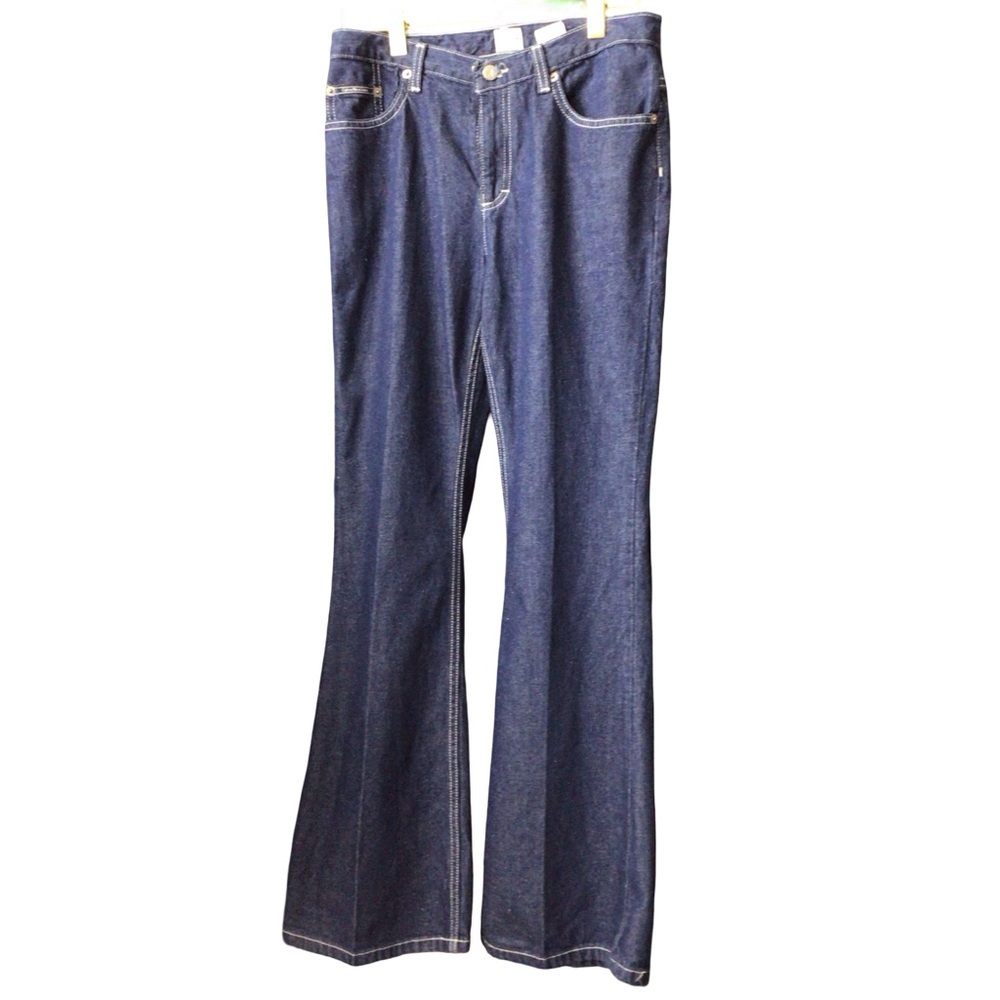 Calvin Klein Jeans Dark Blue Flare Leg Denim
